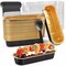 50x Mini Aluminum Foil Cake Pans with Lids Disposable Muffin Baking Tins